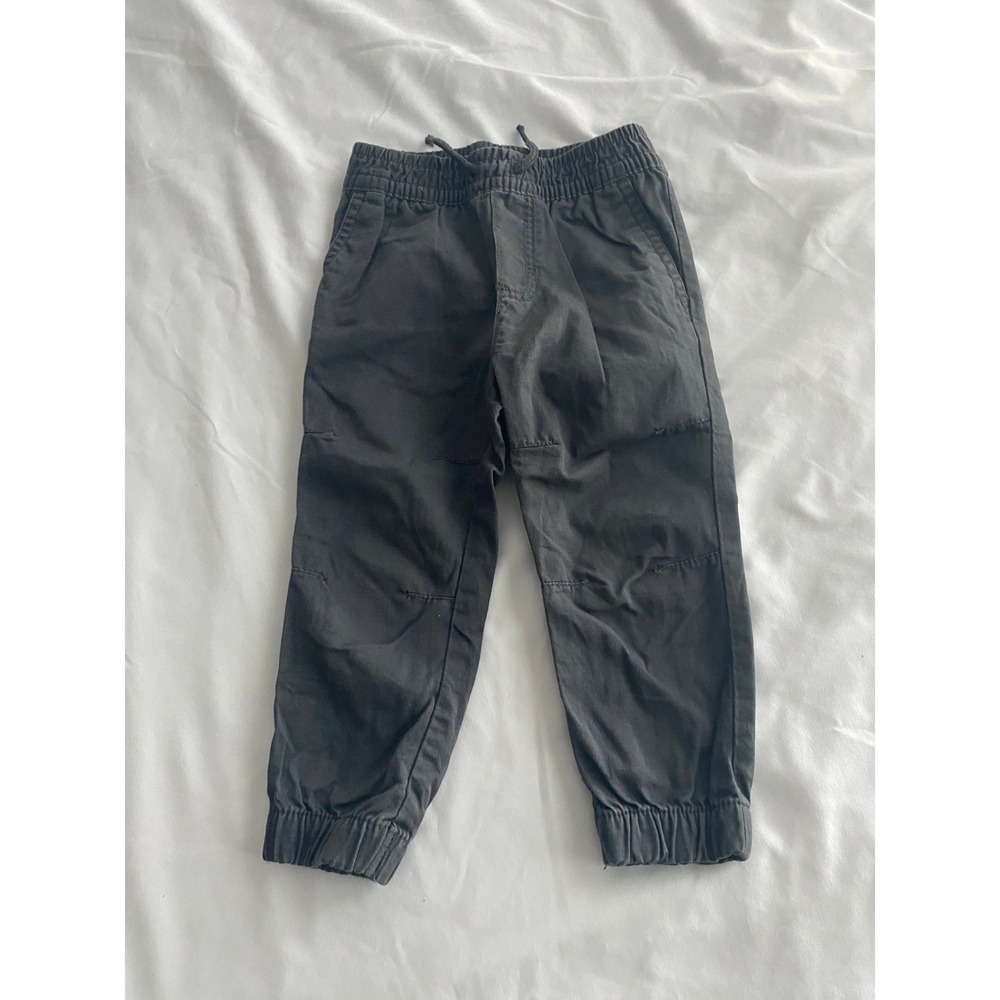 Garanimals Boys Gray Cotton Twill Jogger Pants Size 2T Grey GTBF20488DF